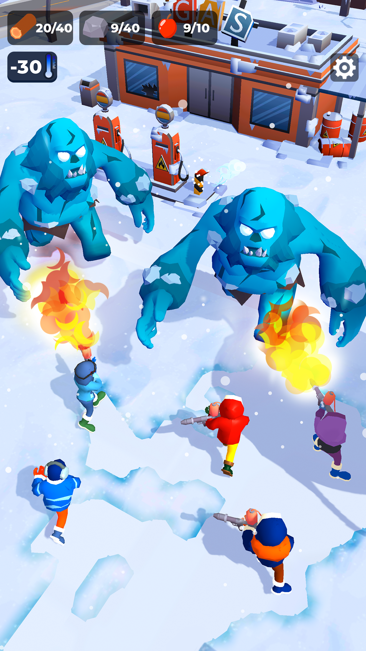 Screenshot of Frost Land Survival