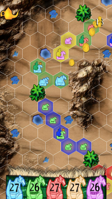 Reiner Knizia's Through the Desert HD Game Screenshot