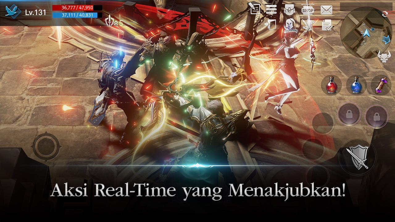 Cuplikan Layar Game Lineage2 Revolution