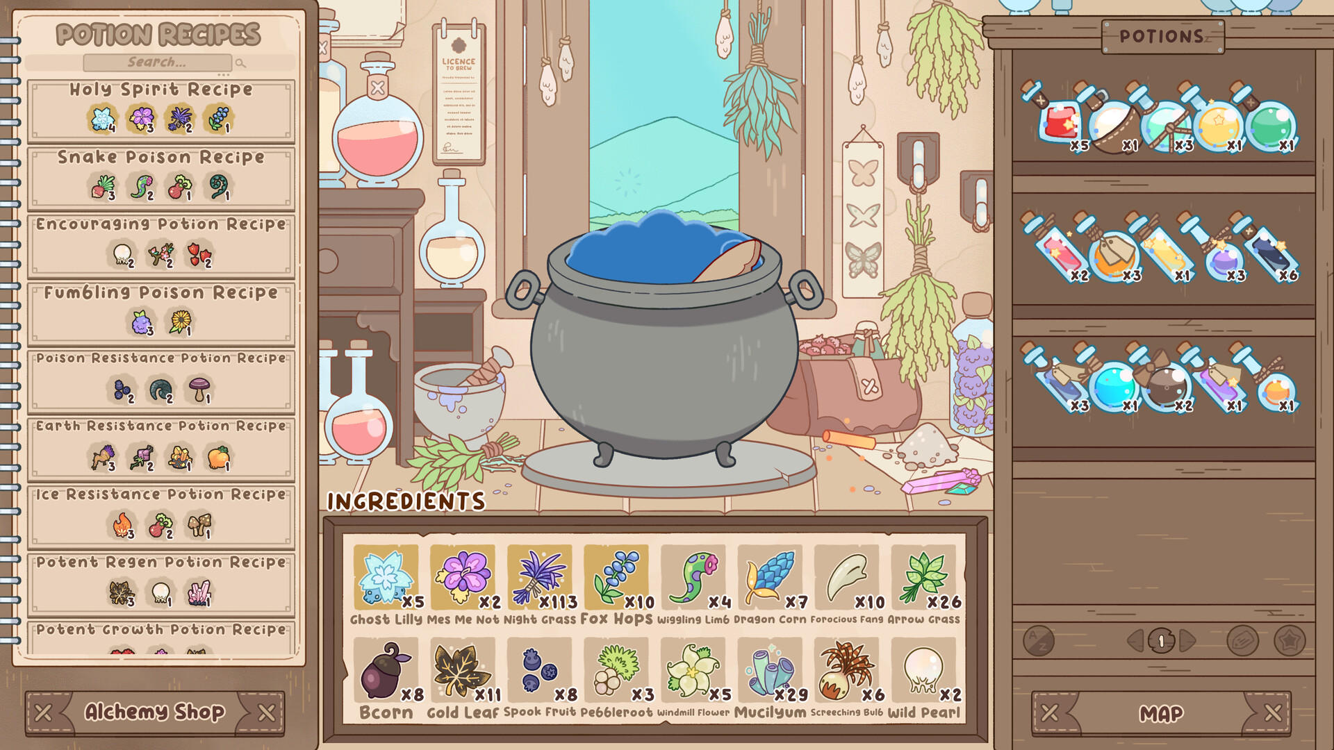 My Party Needs An Alchemist Game Screenshot