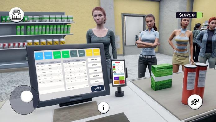 Super Grocery Store Simulator 게임 스크린샷