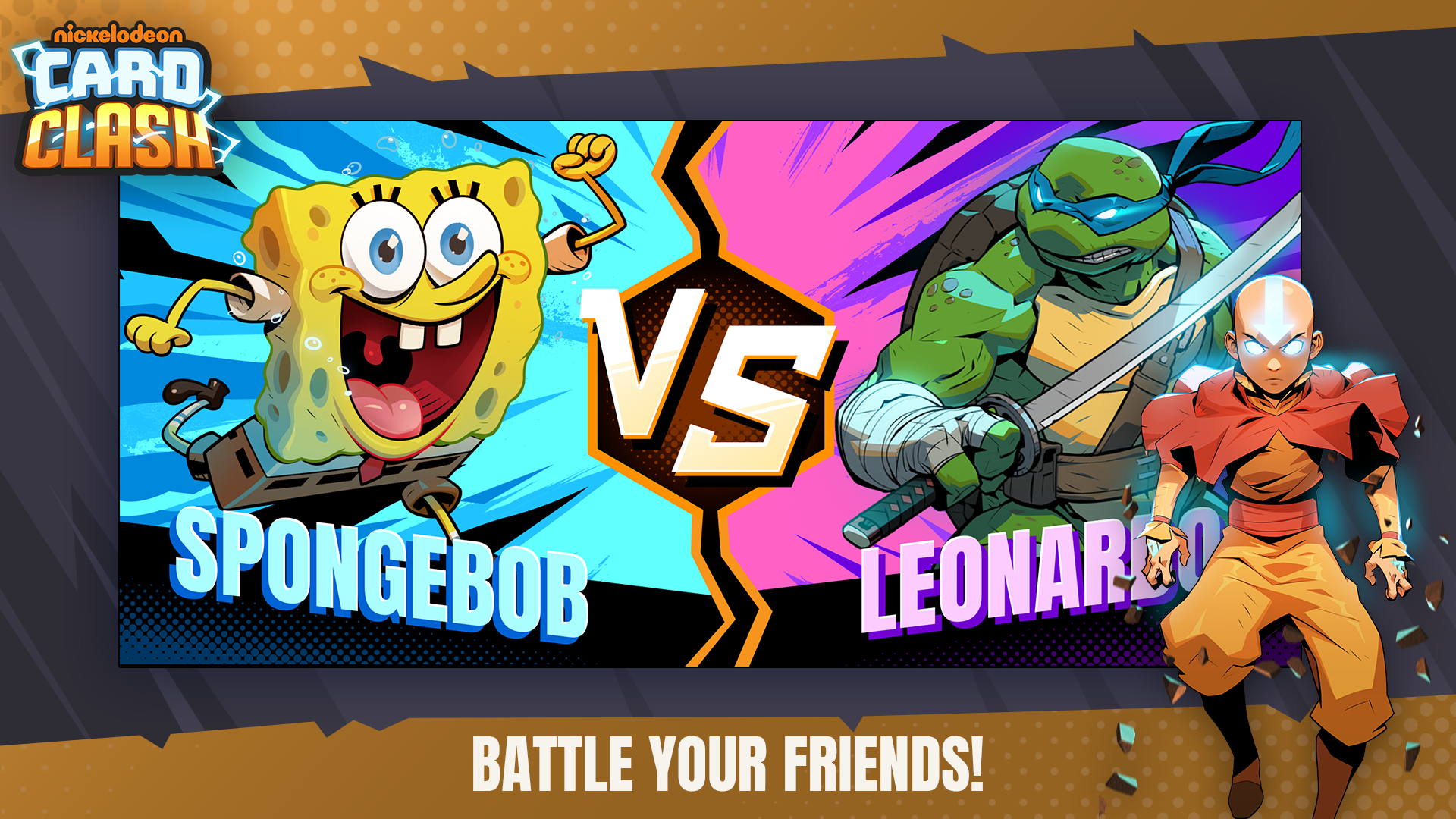 Nickelodeon Card Clash Game Screenshot