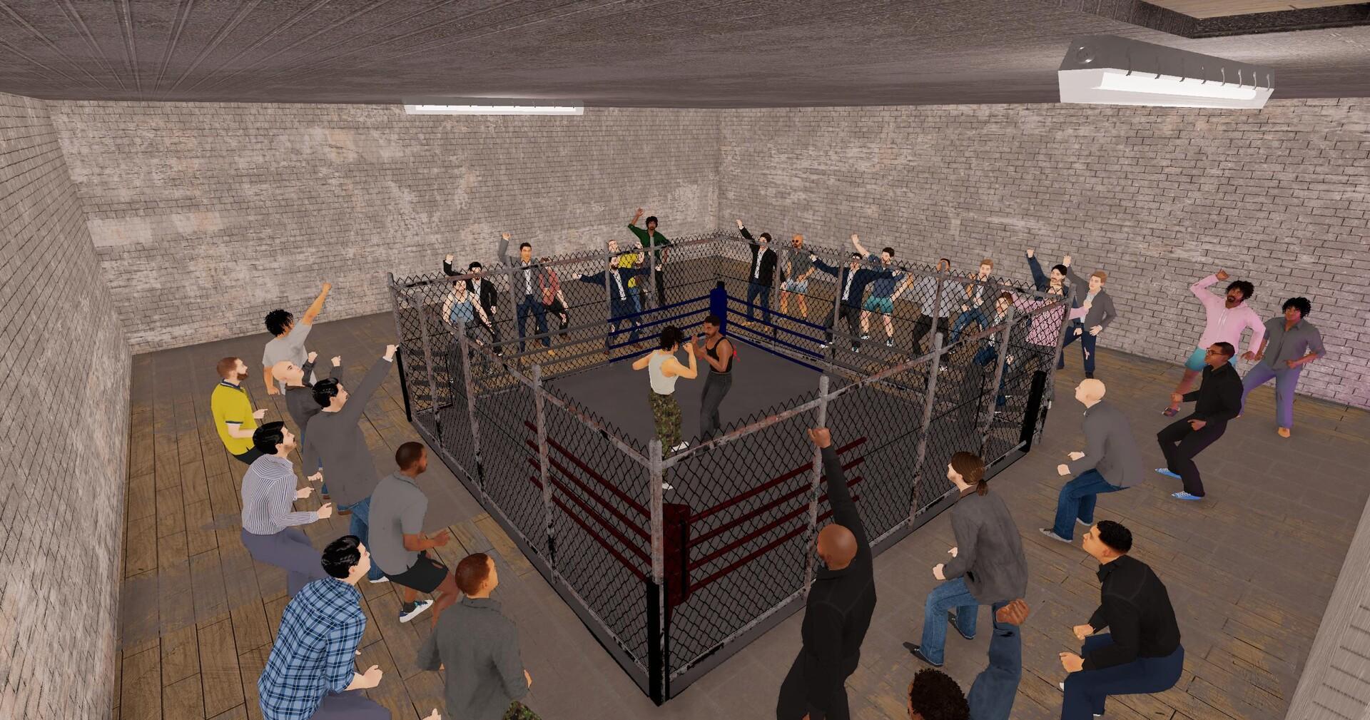 Street Fight Club Simulator Game Screenshot
