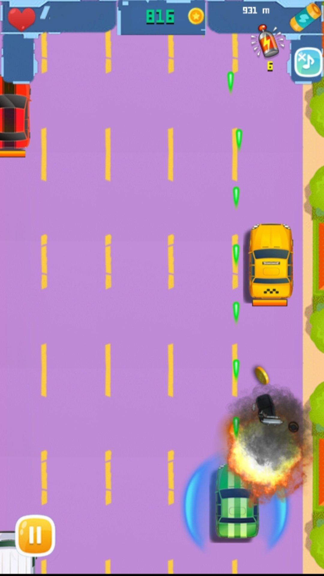 Скриншот игры Car Shooting Game With Gun