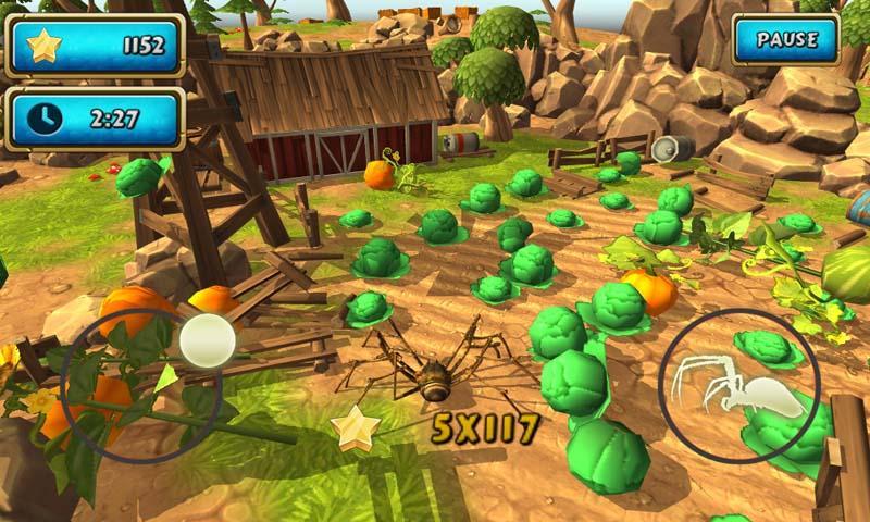 Spider Simulator: Amazing City ภาพหน้าจอเกม