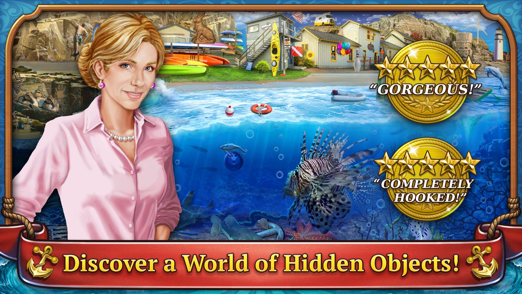 Seaside Getaway: Hidden Object Game Screenshot