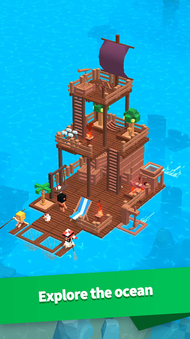 Screenshot of Idle Arks: Build at Sea