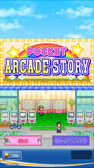 Screenshot of Pocket Arcade Story