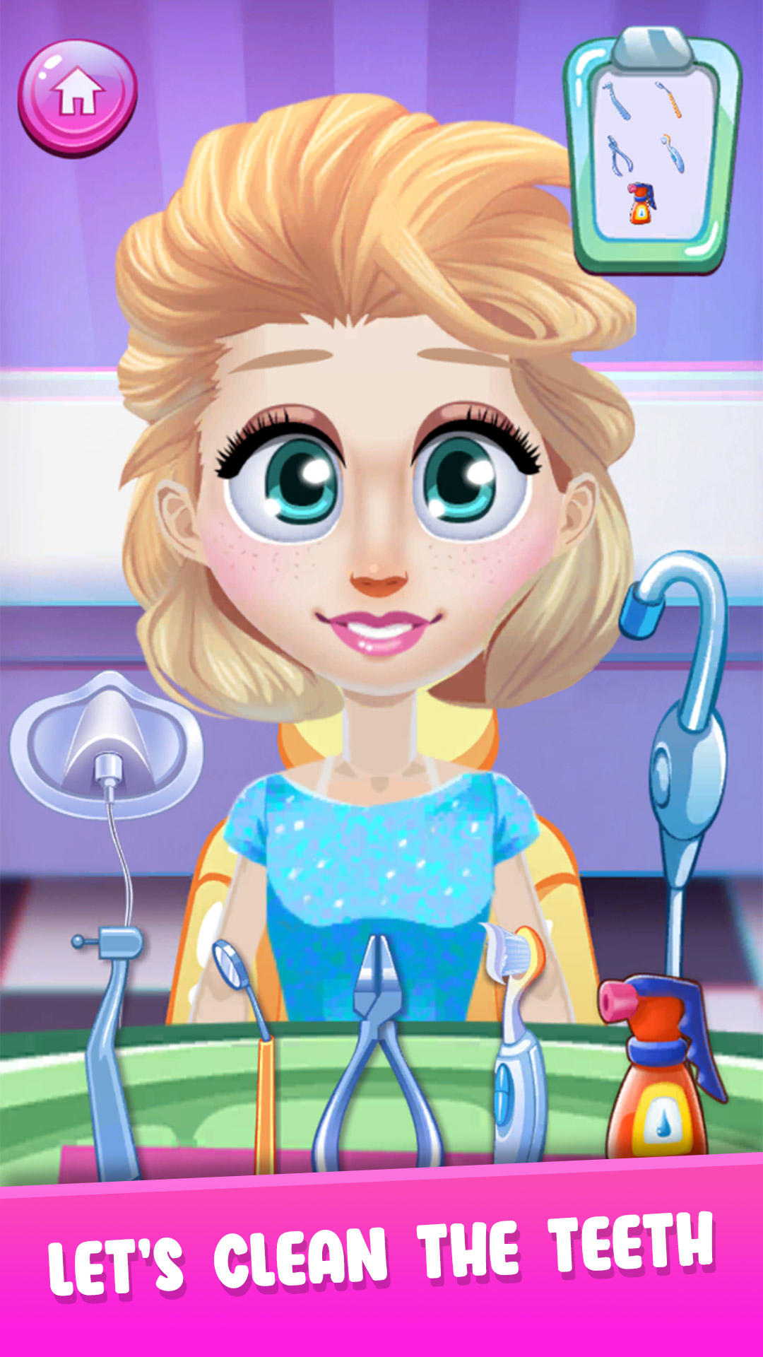 Doctor kids: Dentist Games Game Screenshot