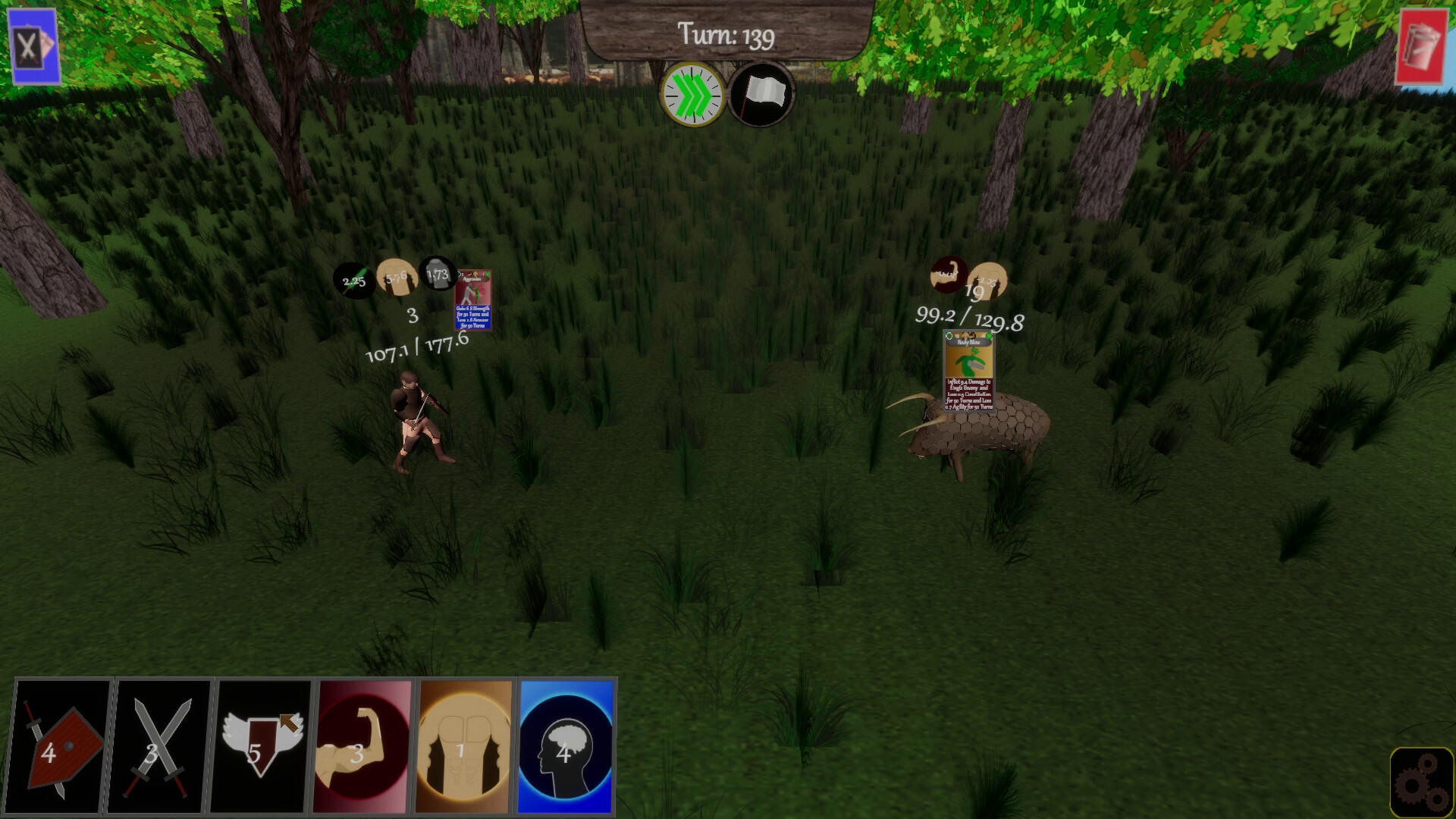 Screenshot of Card RPG Orphan