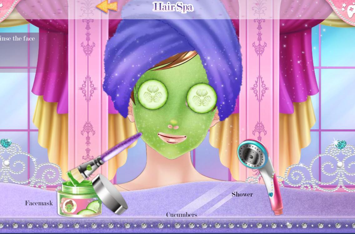 공주 댄스 파티 화보 게임 스크린샷