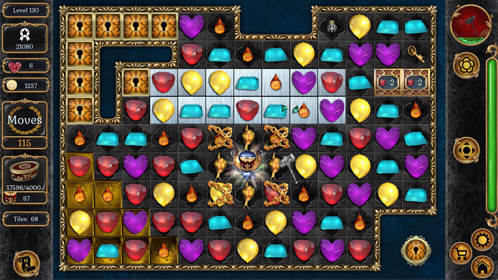 Screenshot 1 of Jewel Match Origins 3 - Camelot Castle Collector's Edition 