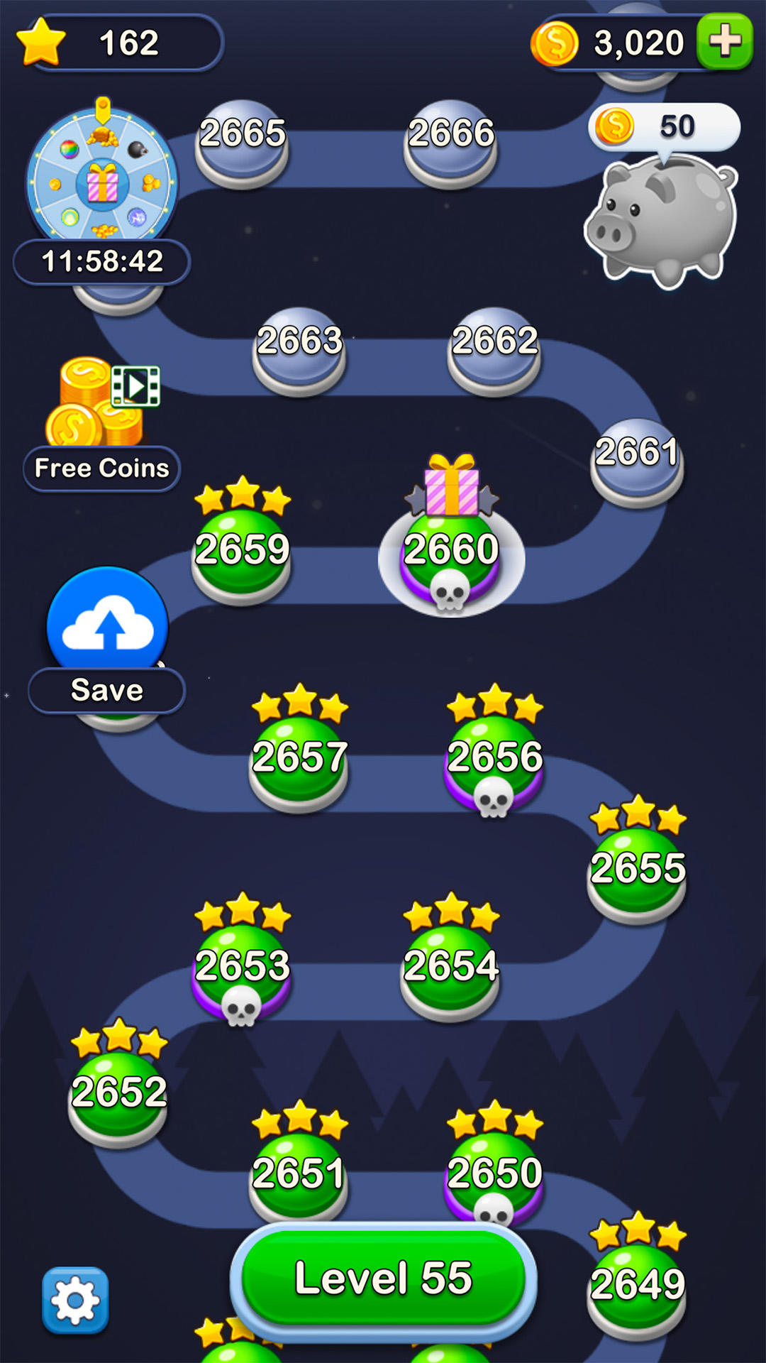 Captura de Tela do Jogo Bubble Pop! Puzzle Game Legend