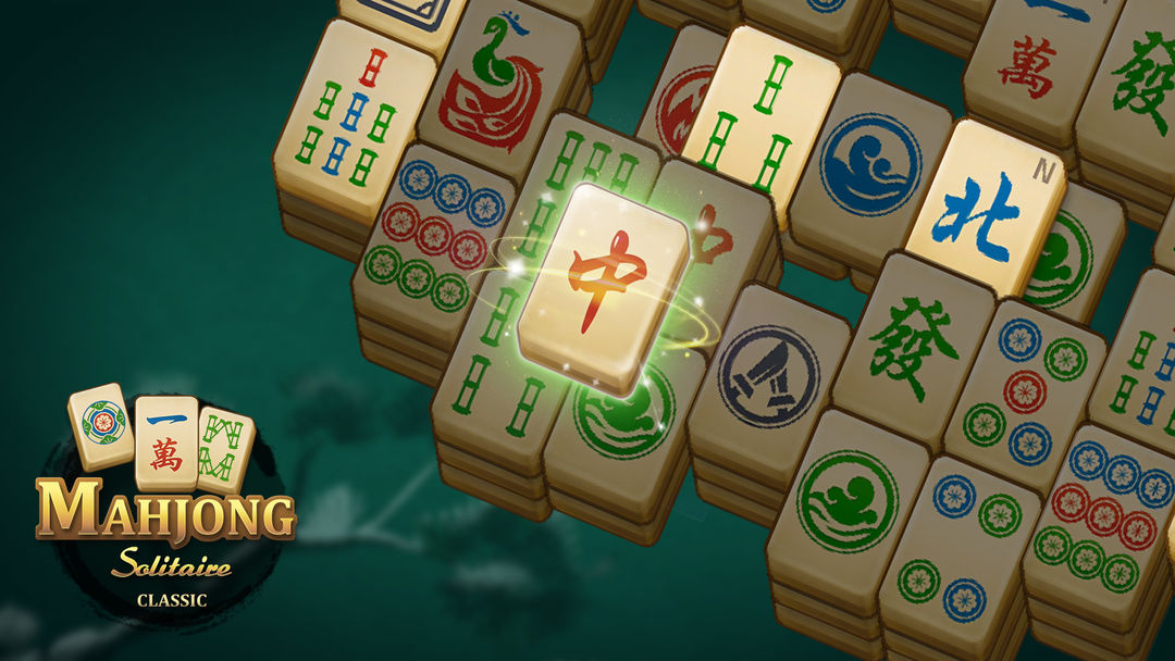 Screenshot of Mahjong Solitaire: Classic