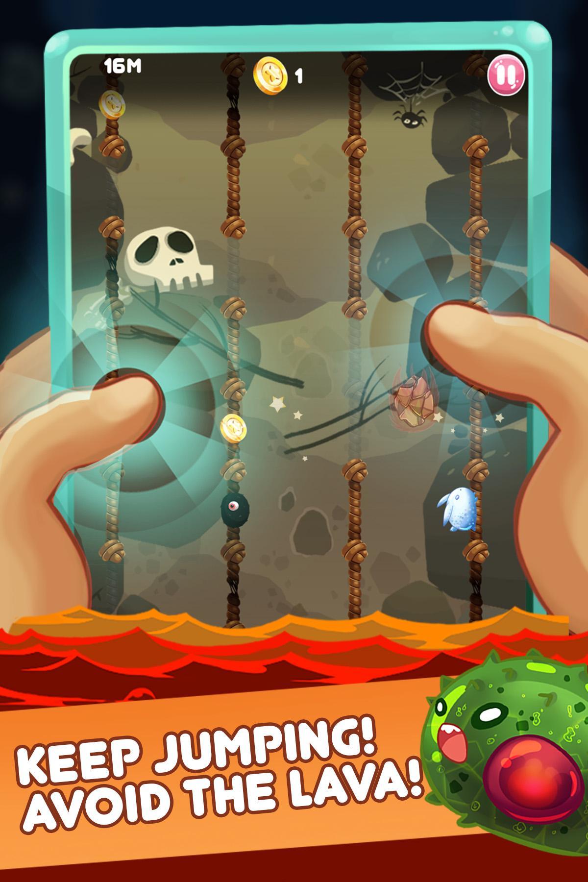 Jello Jump: Top of The World Game Screenshot