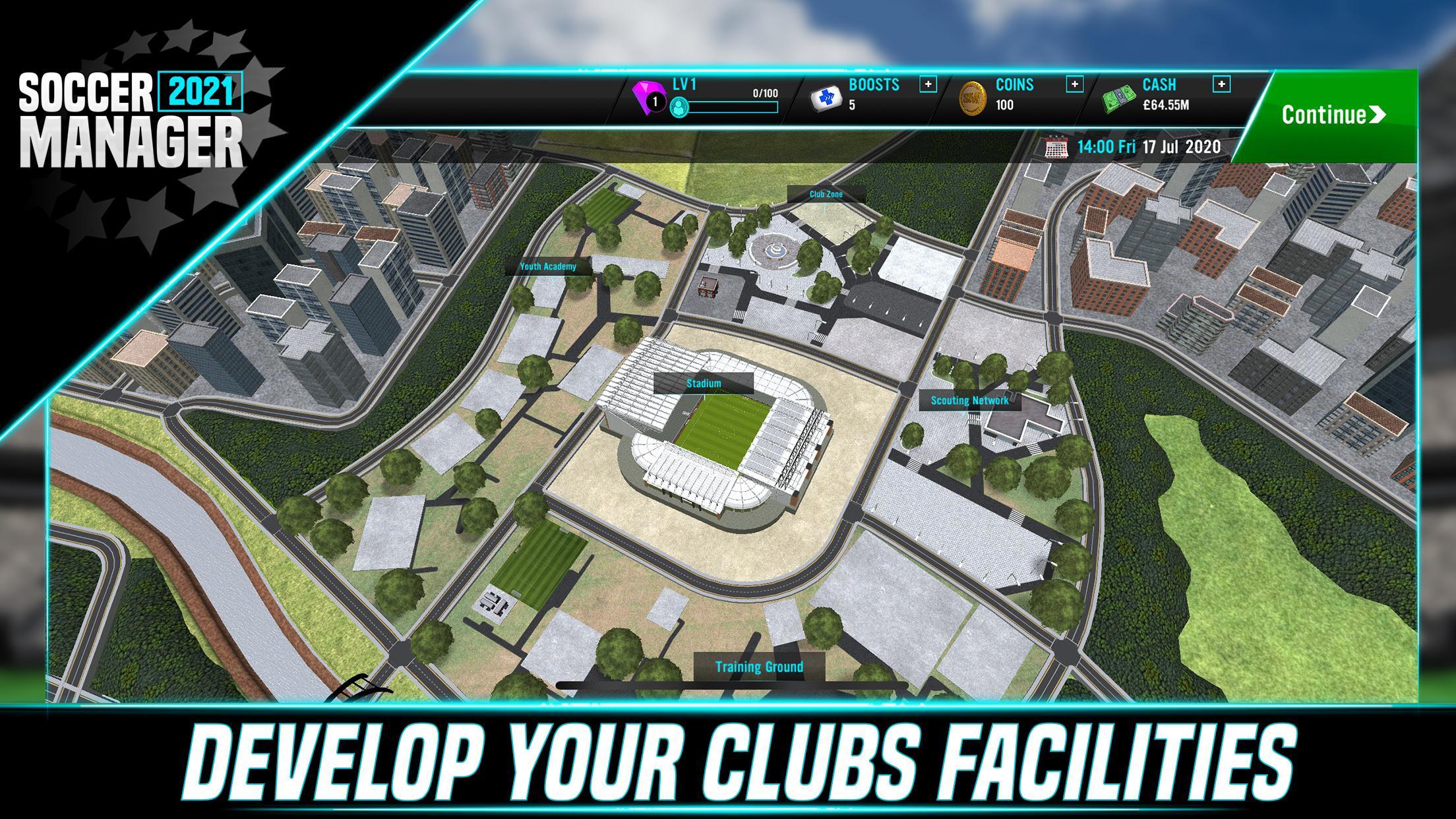 Soccer Manager 2021 - Football Management Game Game Screenshot