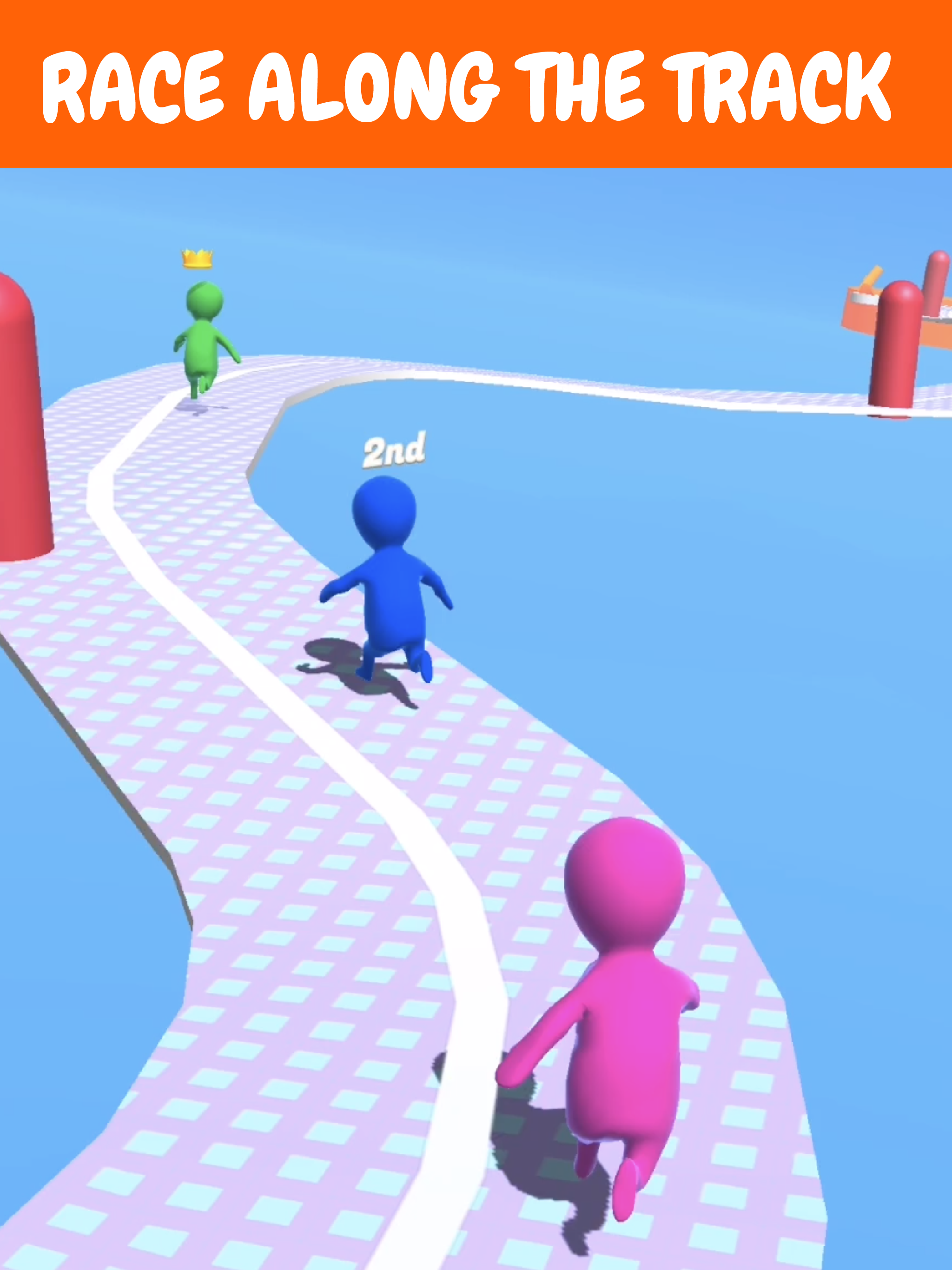 Shove Race 3D Game Screenshot