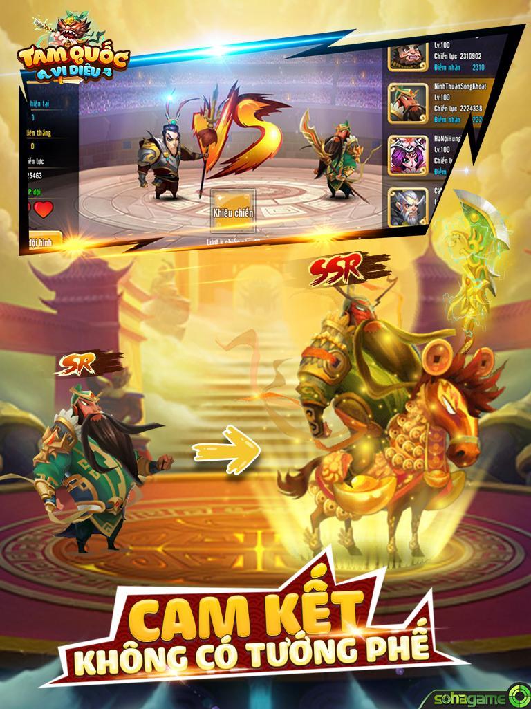 Tam Quốc Vi Diệu screenshot game