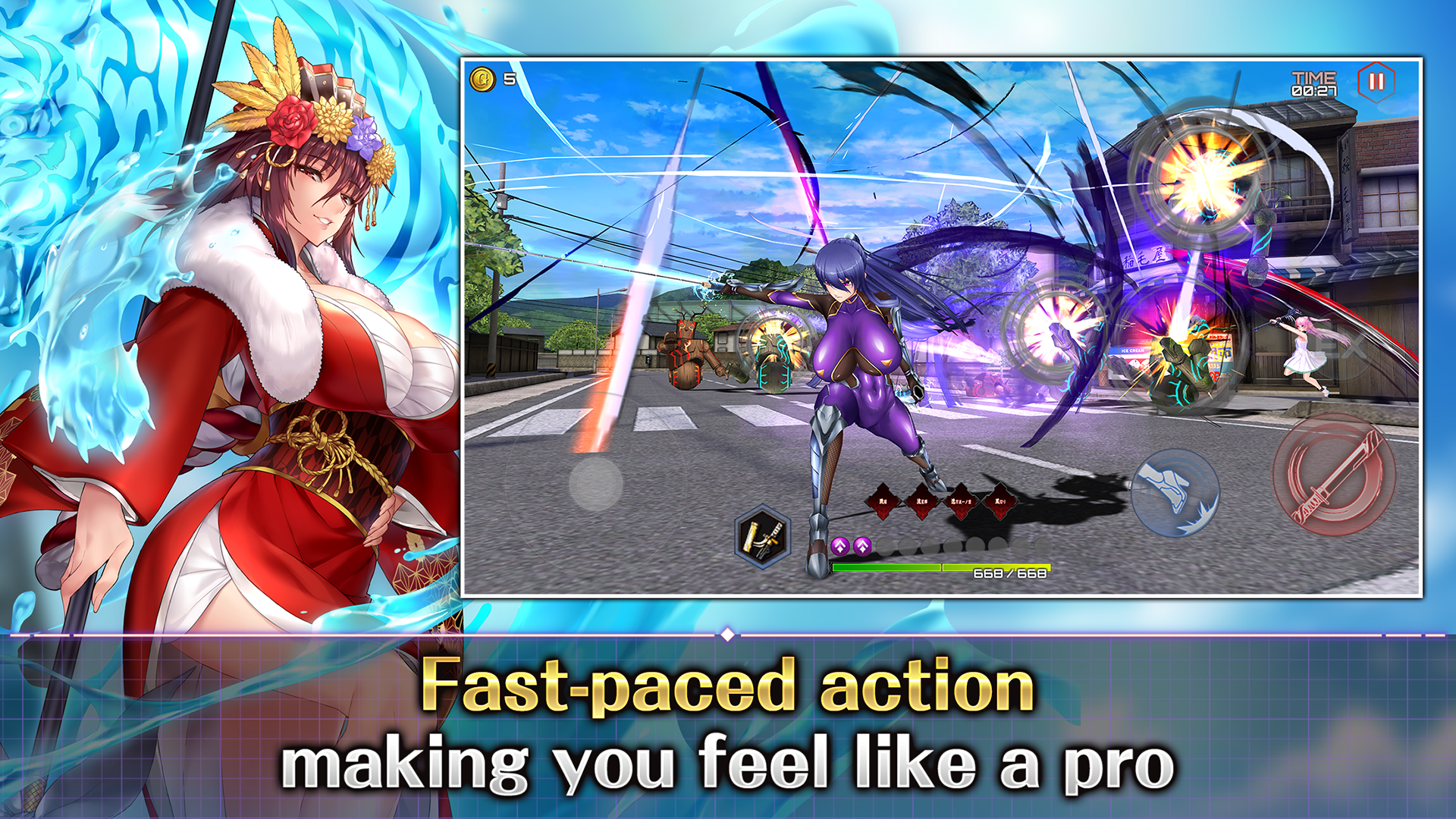 Action Taimanin Game Screenshot