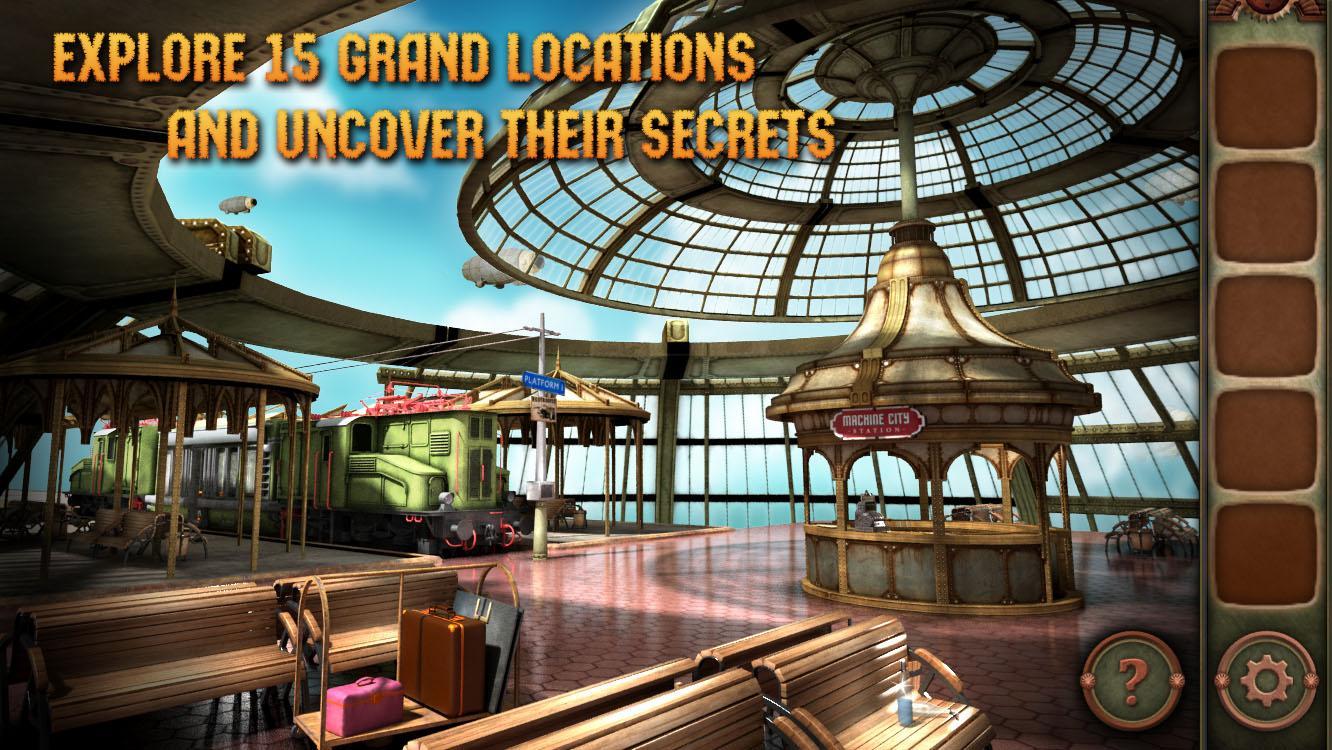 Cuplikan Layar Game Escape Machine City
