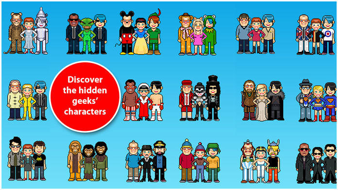 Where's my geek? Game Screenshot