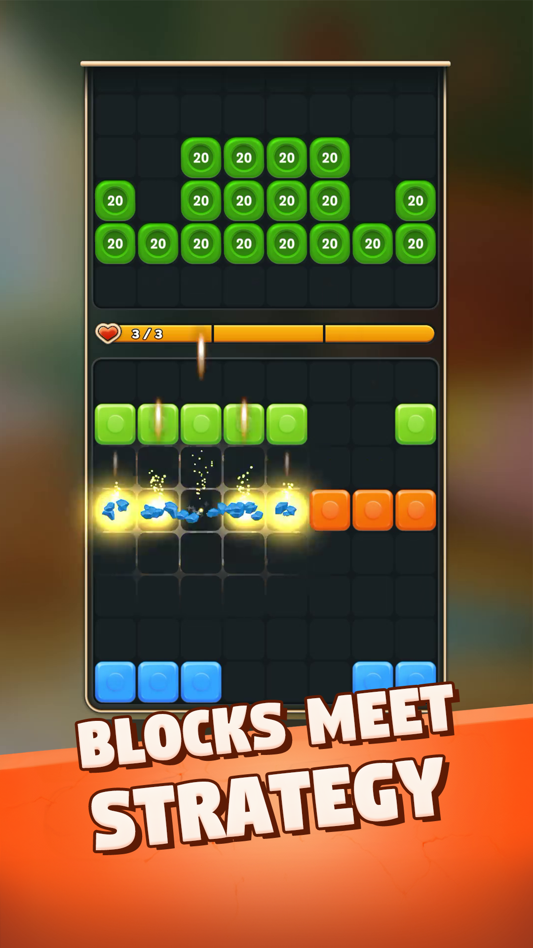 Block Breakers Game Screenshot