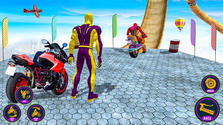 Screenshot 1 of Bike Stunt Racing Bike Game 2.3