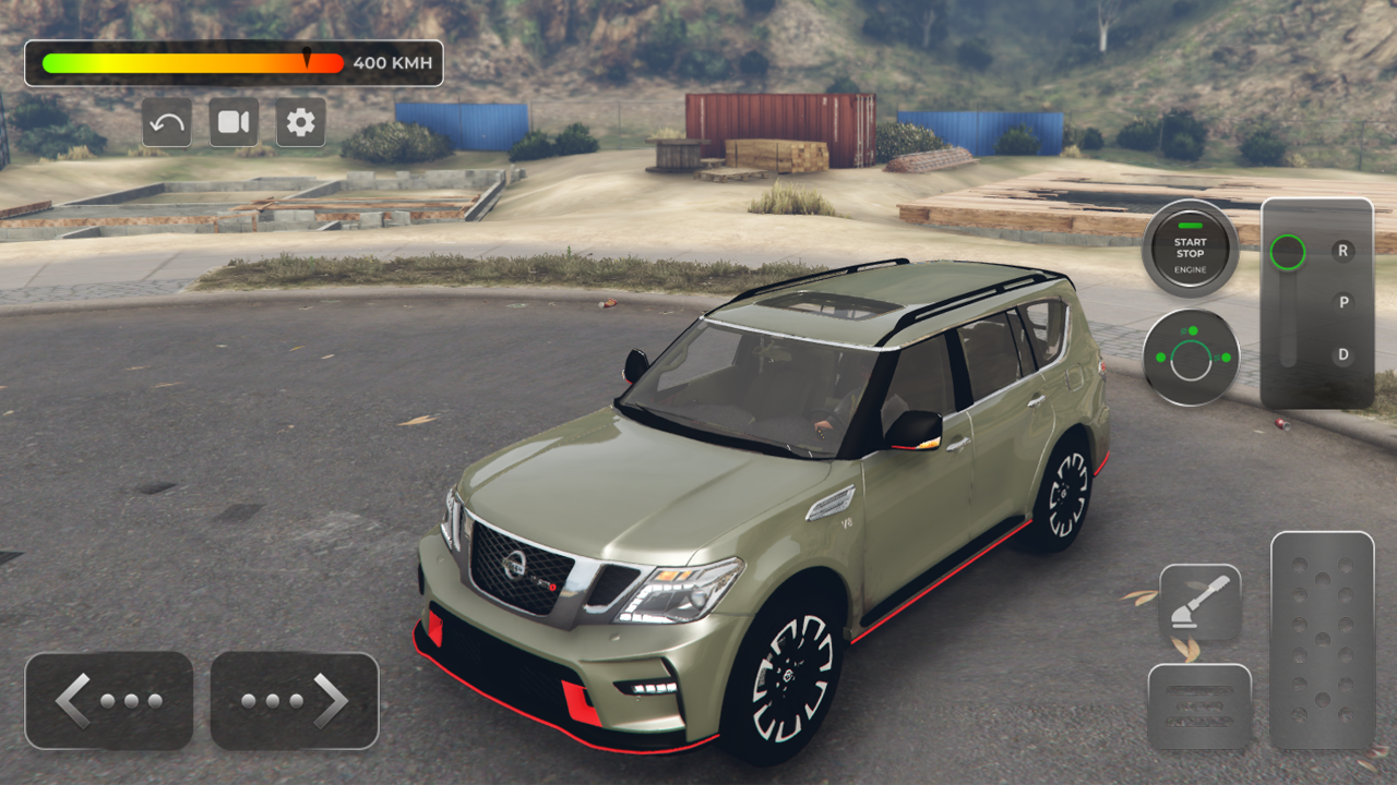 Desert Cruiser: Nissan Patrol 게임 스크린 샷
