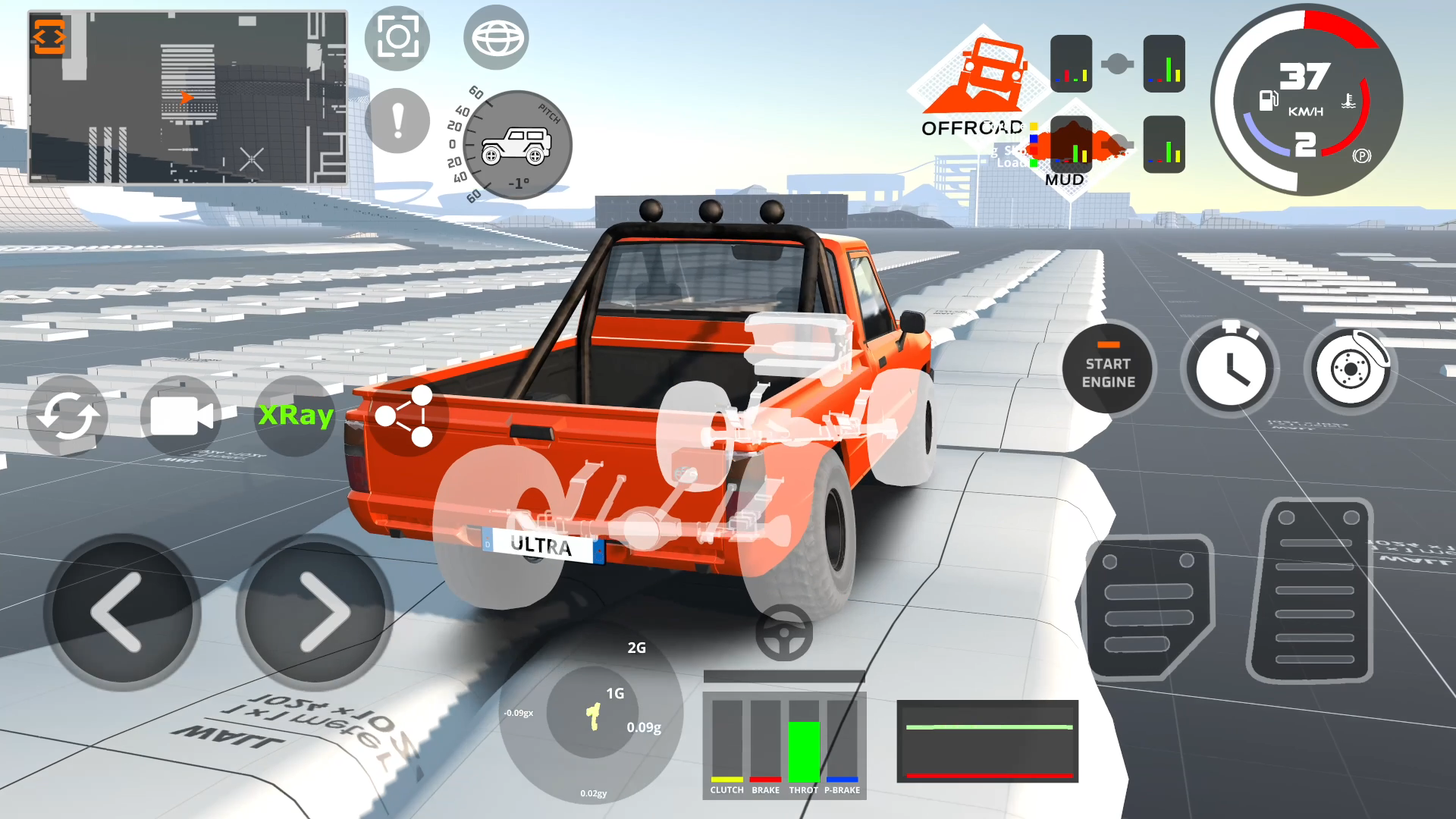 Скриншот игры DriveX Car Crash Simulator