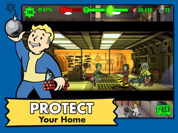 Cuplikan Layar Game Fallout Shelter