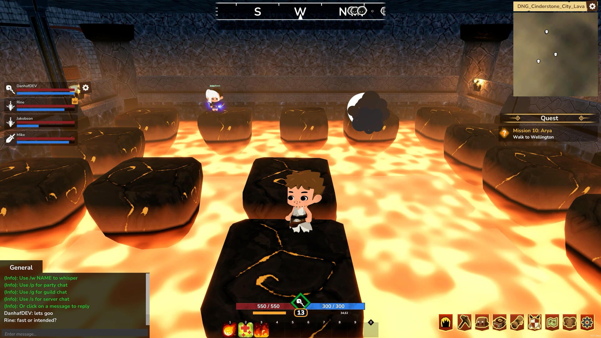 Cinderstone Online 게임 스크린샷