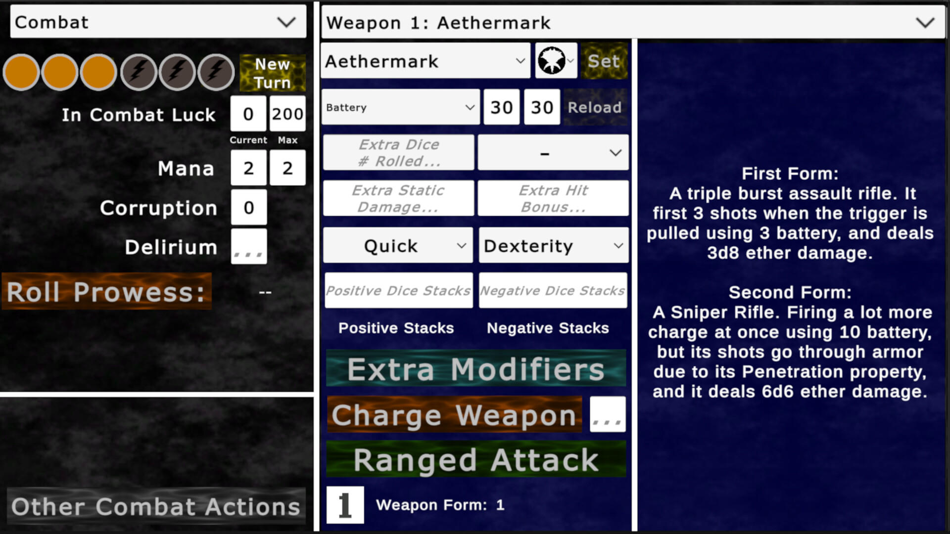 Screenshot of Ashes of Arcanum