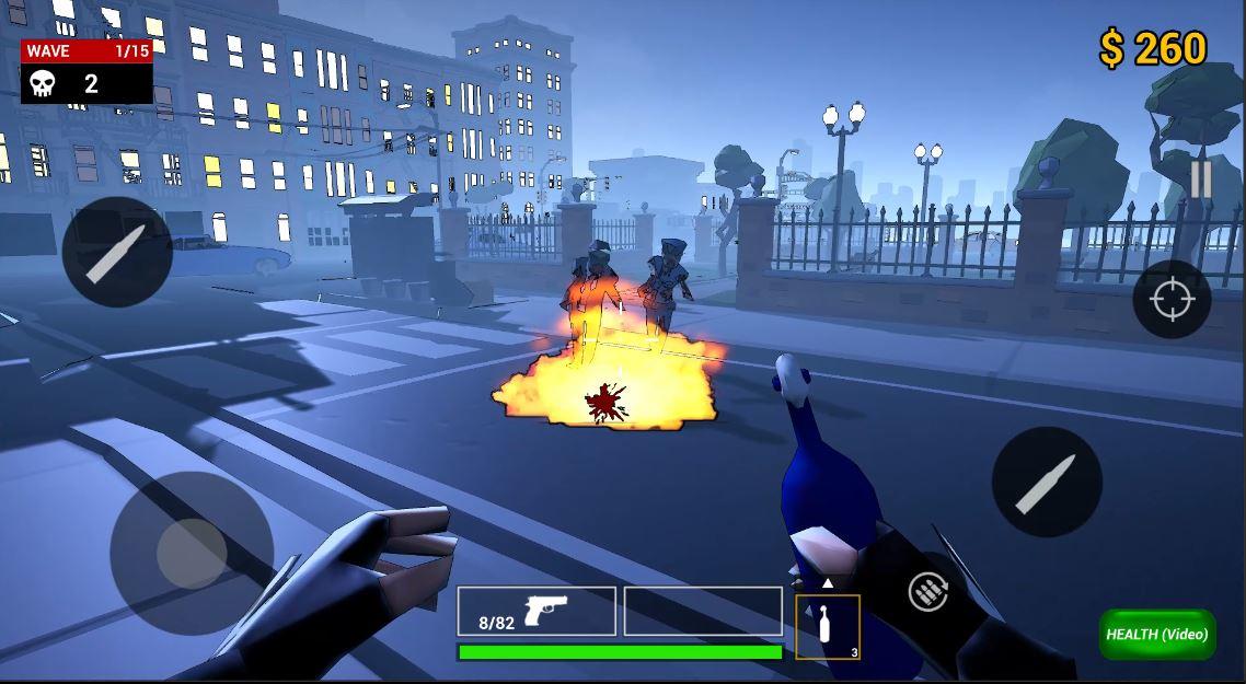 Zombie Shooting Apocalypse FPS 게임 스크린 샷