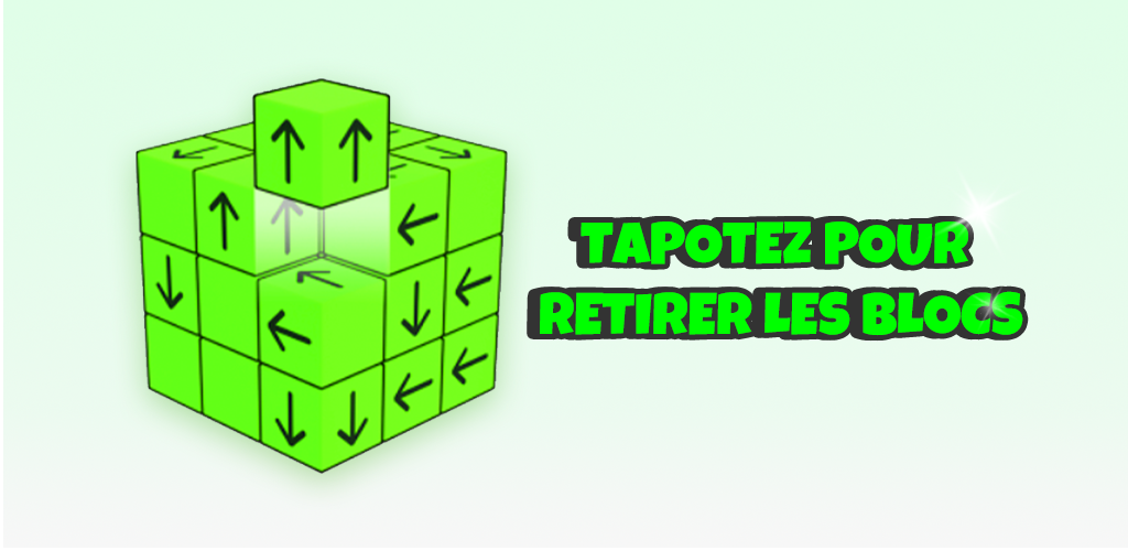 Banner of Tap Out: Jeu de Puzzle Bloc 3D 1.3.70