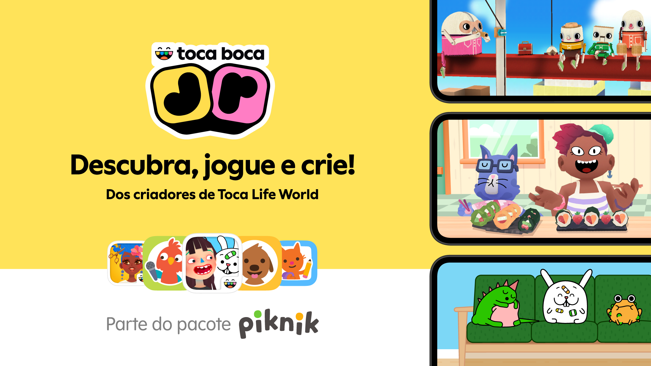 Captura de Tela do Jogo Toca Boca Jr