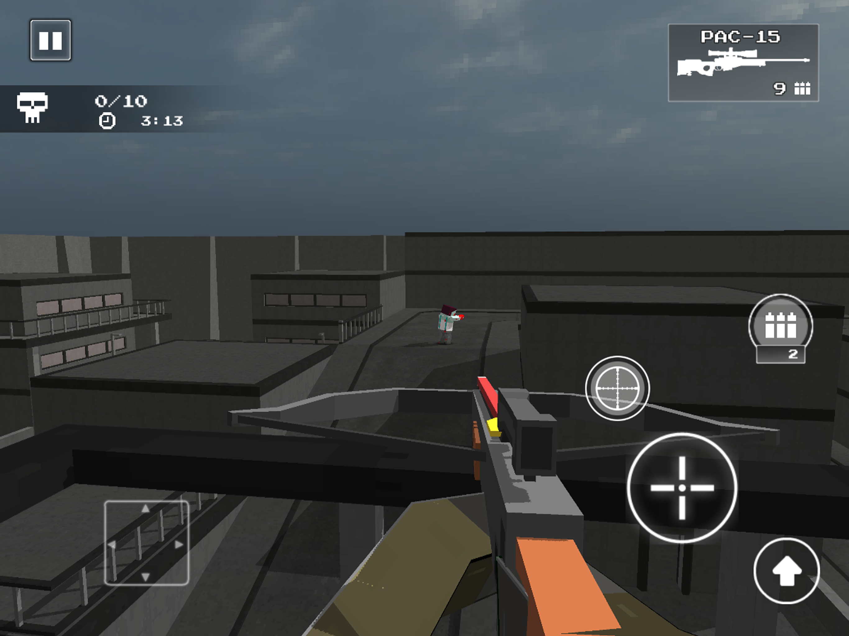 Pixel Sniper 3D - Z Game Screenshot