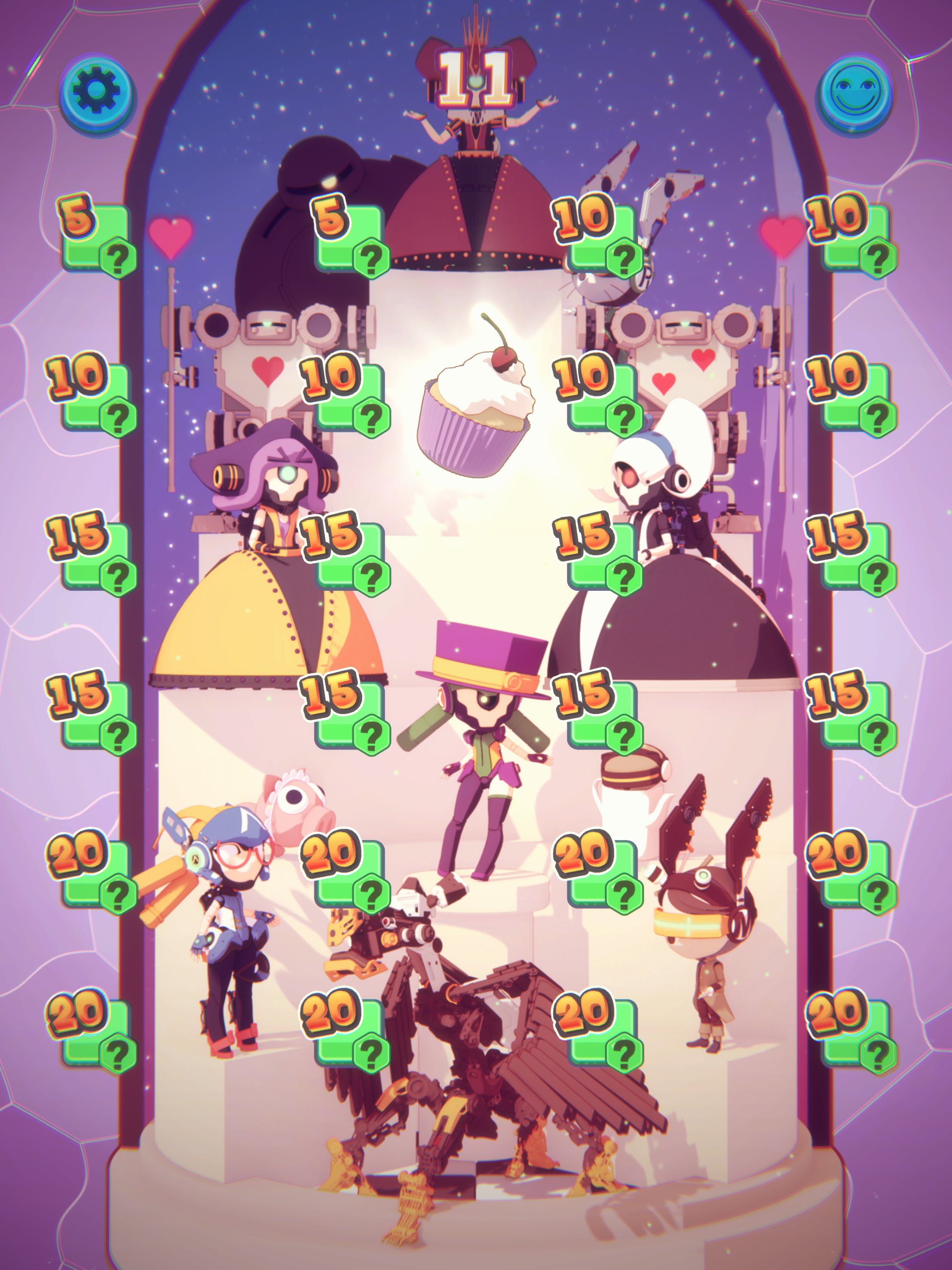 Screenshot of NemoAlice - nonogram puzzle