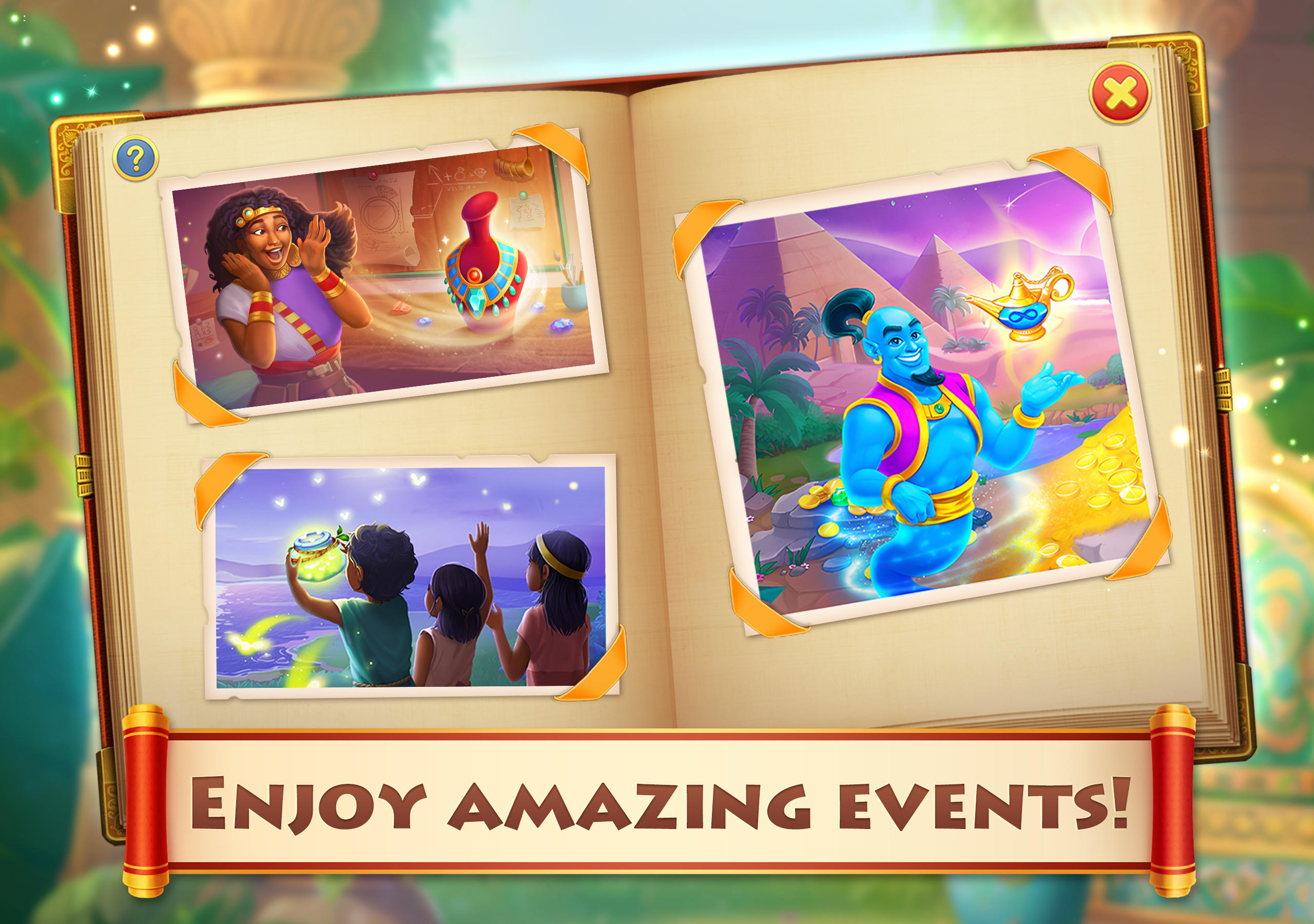 Скриншот игры Cradle of Empires: 3 in a Row