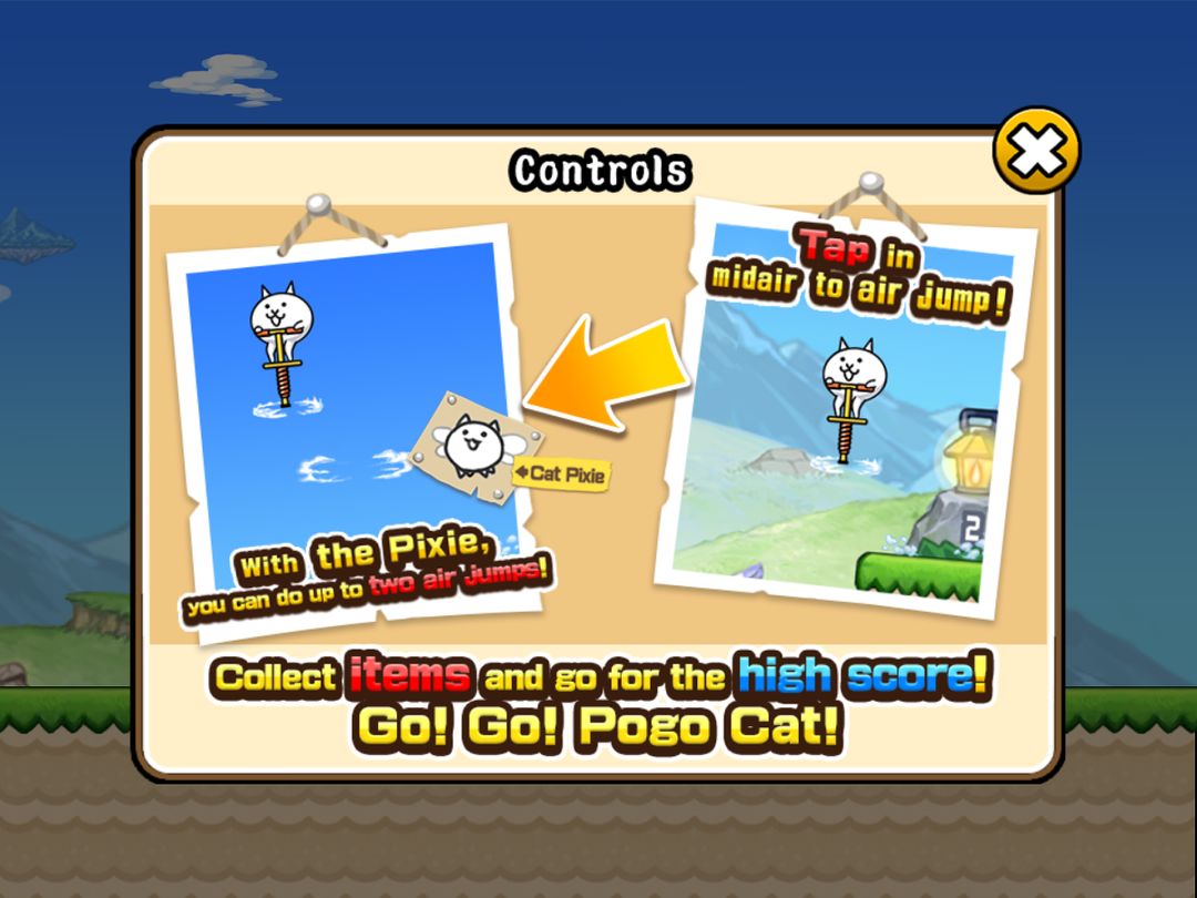 Go! Go! Pogo Cat ภาพหน้าจอเกม