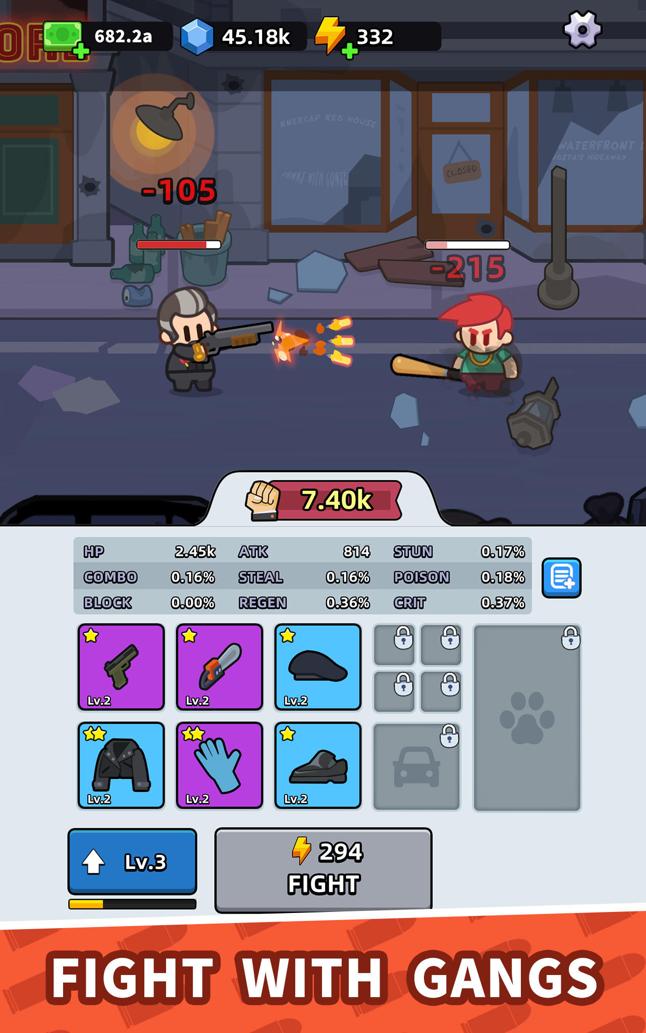 Mafia Shop Tycoon: idle game Game Screenshot