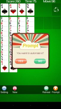 Solitaire ภาพหน้าจอเกม