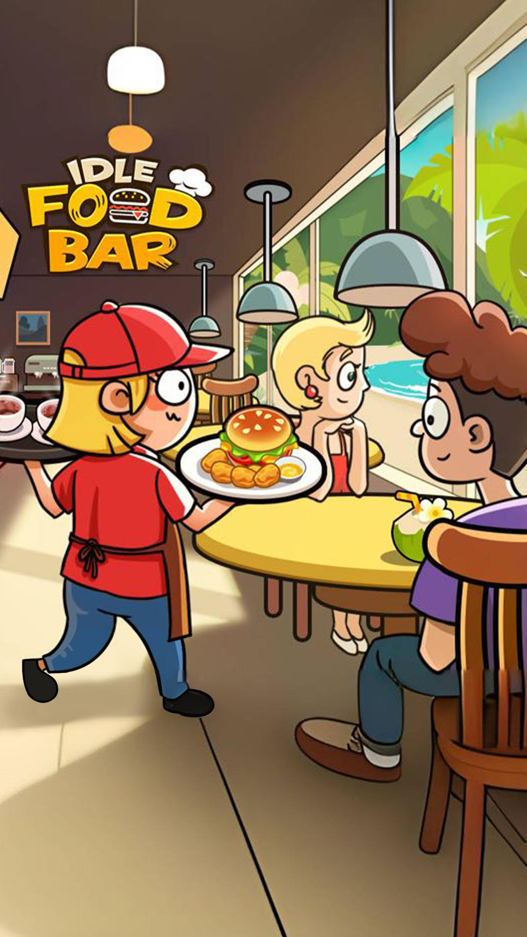 Idle Food Bar: Idle Games Game Screenshot