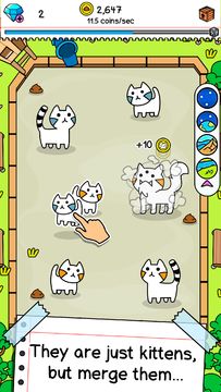 Cat Evolution: Merge Animals Game Screenshot