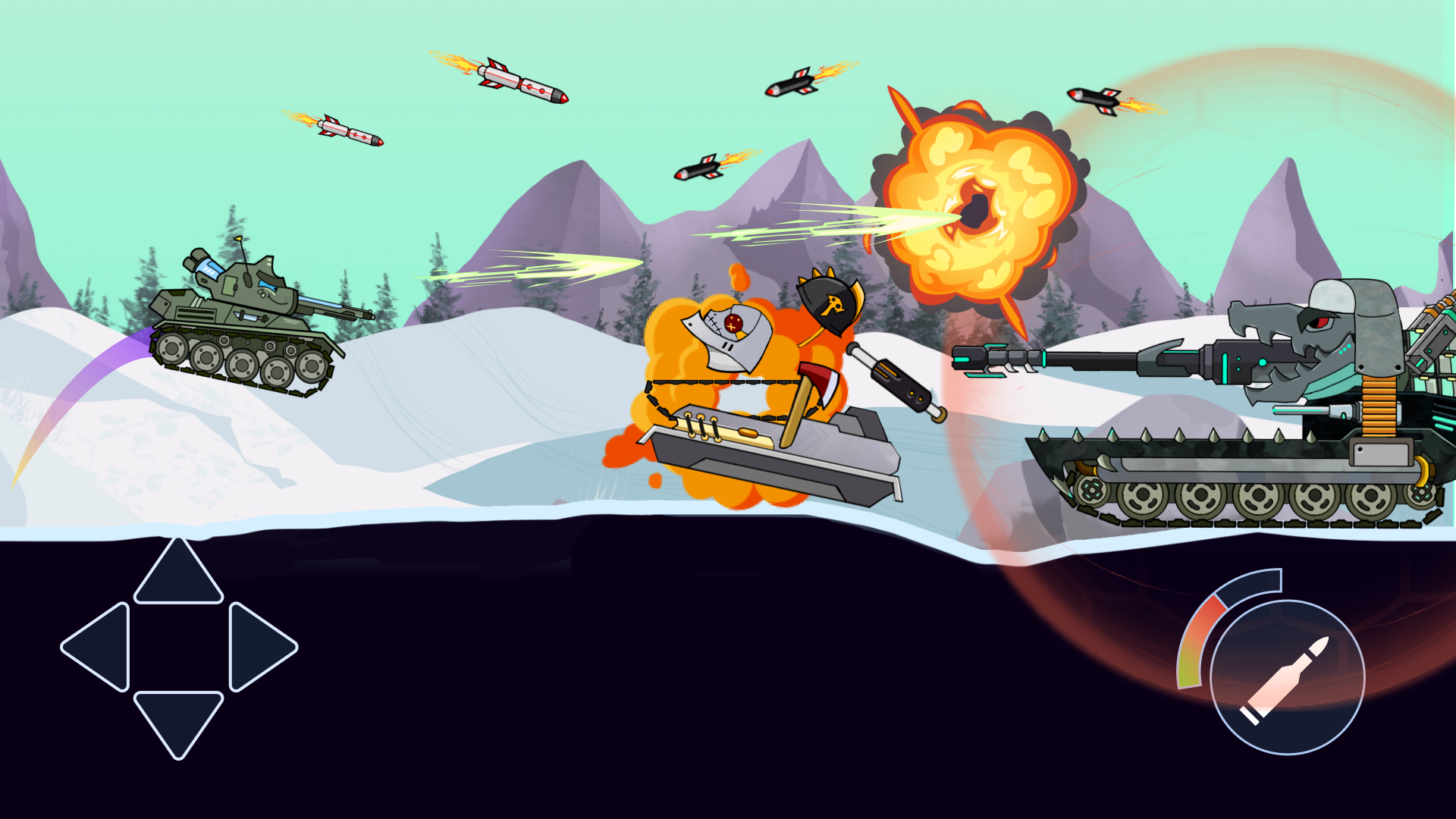 Tank Battle - Tank War Game Game Screenshot
