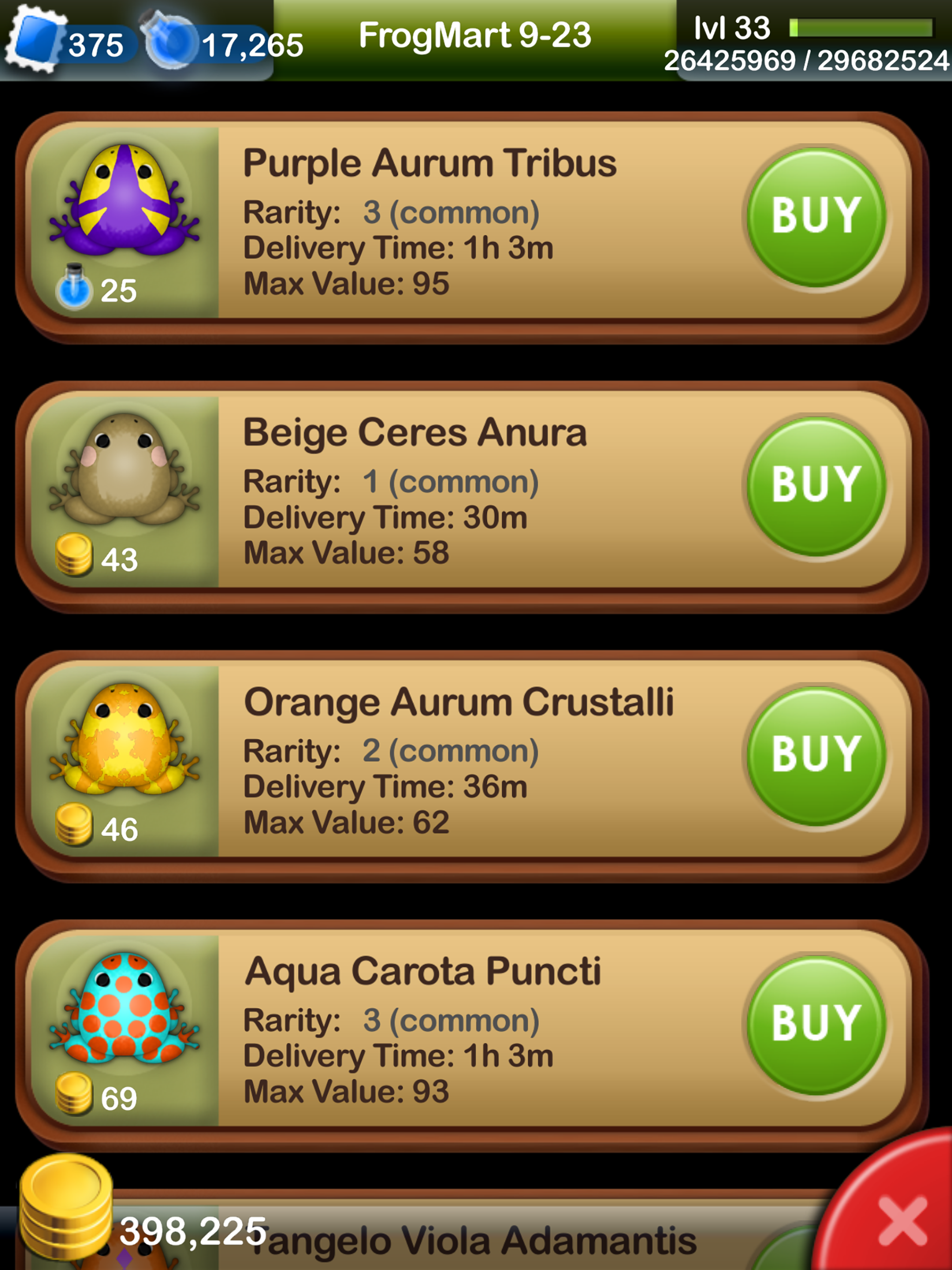 Pocket Frogs: Tiny Pond Keeper Game Screenshot