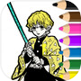  ไอคอนของ Coloring book for Demon Slayer