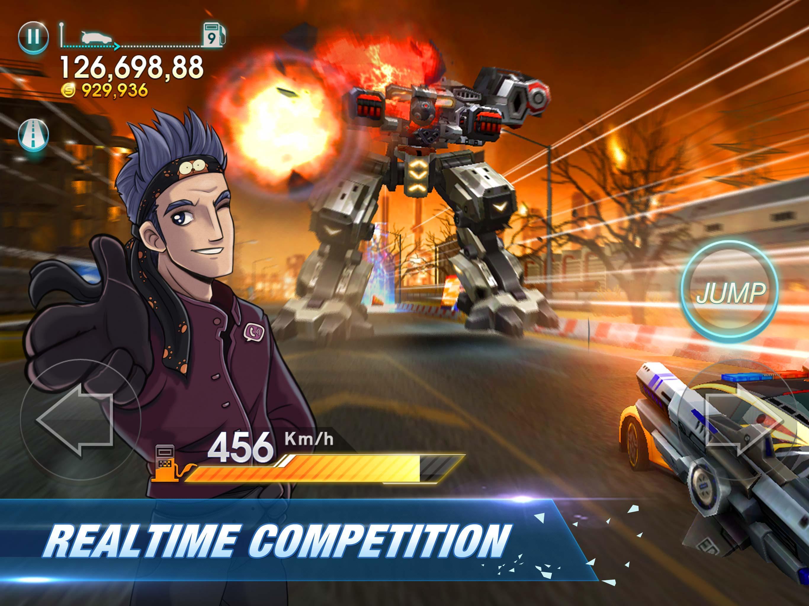 Viber Infinite Racer 게임 스크린샷