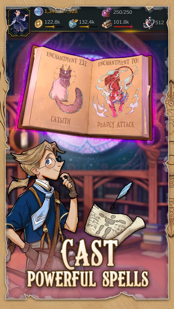 Screenshot of Witch Arcana - Magic School