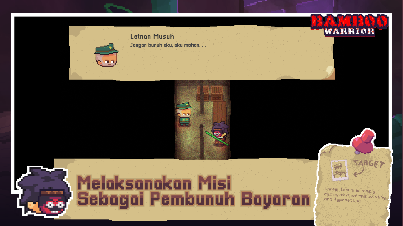 Screenshot of Bamboo Warrior: Action Game