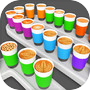 Icon of Coffee Sorting Color Jam Game